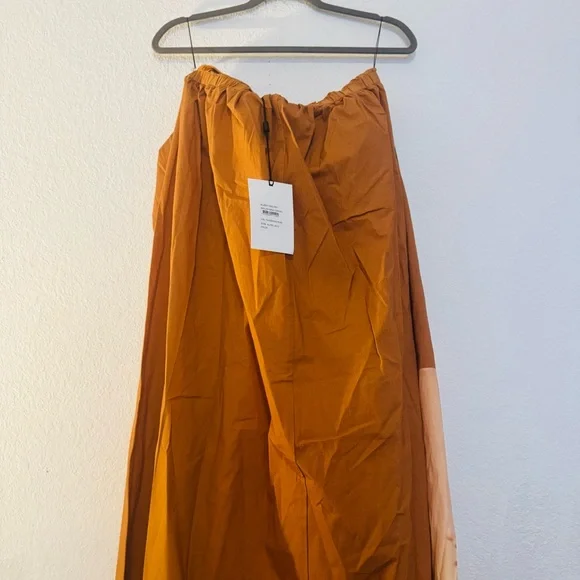 Significant Other Shiloh Strapless Floral Maxi Dress Size 12 Tangerine Rose - Picture 10 of 16